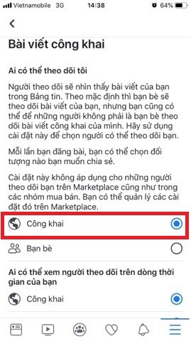  bat nut theo doi tren facebook trang ca nhan bang dien thoai sieu de