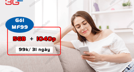Cách đăng ký gói MF99 MobiFone 5GB, miễn phí gọi khủng
