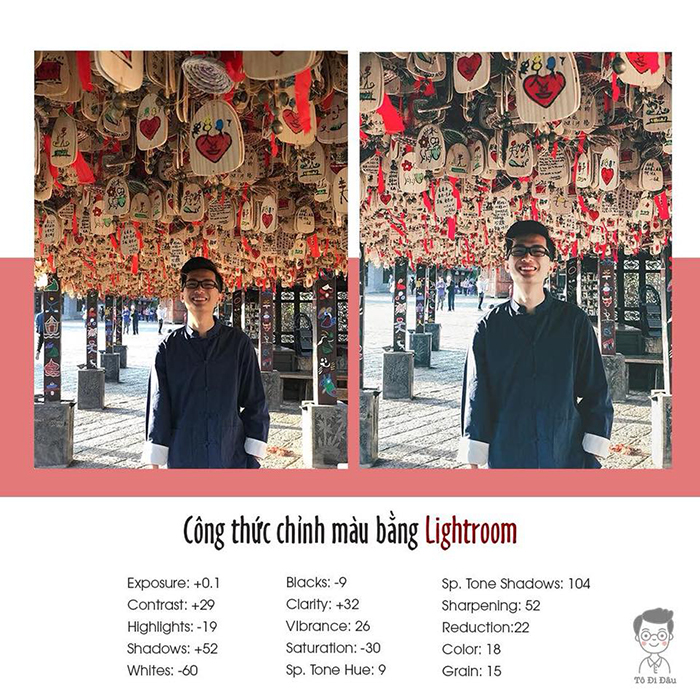 Lightroom tone vintage là một công cụ được nhiều nhiếp ảnh gia yêu thích để biến bức ảnh trở nên đẹp và ấn tượng hơn. Bạn có thể sử dụng tone vintage để tăng thêm tuổi tác cho bức ảnh, cũng như mang lại sự thân thiện và đáng yêu. Bạn sẽ thấy khác biệt khi chỉnh ảnh với lightroom tone vintage.