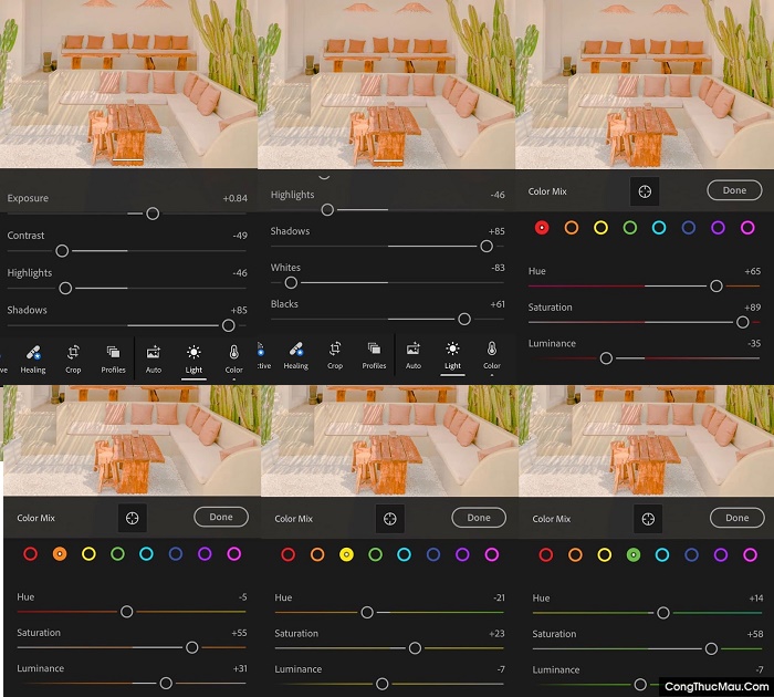 Hãy chiêm ngưỡng những bức ảnh tuyệt đẹp được chỉnh màu bằng Lightroom tone cam. Sự tinh tế của tone màu cam sẽ giúp tôn lên vẻ đẹp tự nhiên của từng bức ảnh, khiến bạn cảm thấy như đang nhìn vào một tác phẩm nghệ thuật thật sự.