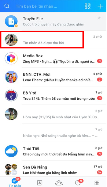 cach gui bai hat qua zalo