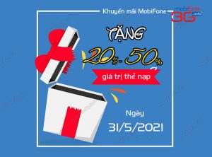 khuyen mai mobifone ngay 31/5/2021