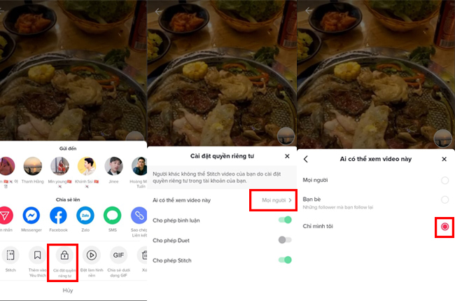 Làm thế nào để ẩn video đã đăng trên Tiktok? an video da dang tren tiktok