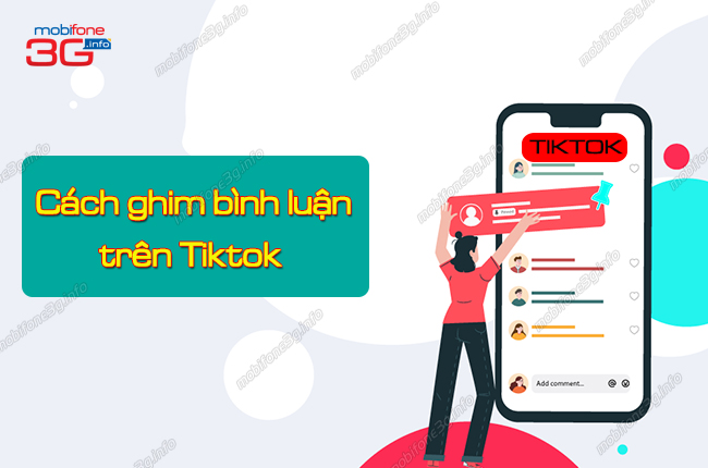 cach ghim binh luan len dau tiktok cach ghim binh luan tren tiktok