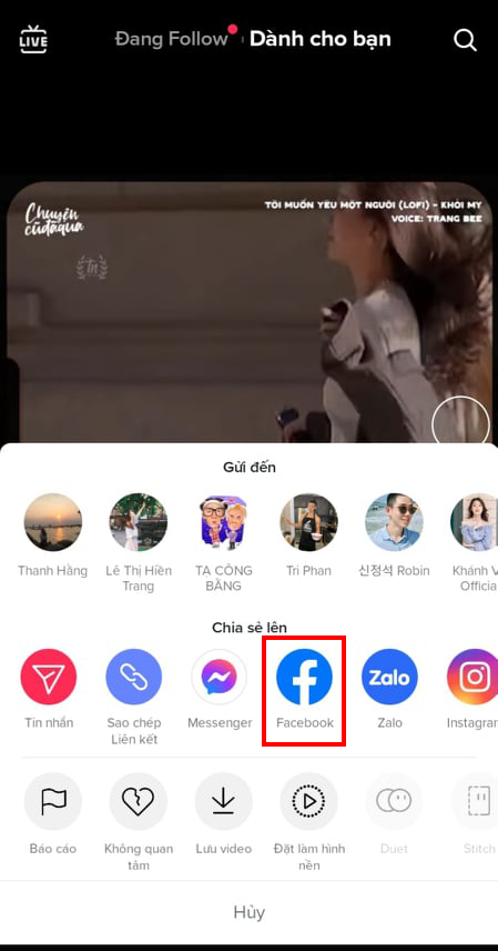cach chia se video tiktok len story facebook khong can luu? cach chia se video tiktok len story facebook khong can luu