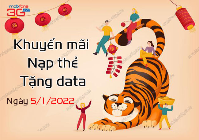 khuyen mai nap the tang data mobifone