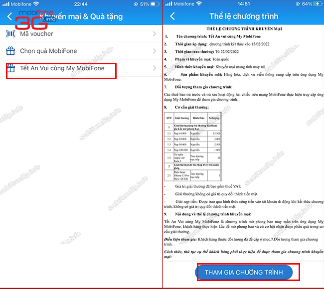 Tham gia ngay: Game Tết An Vui trên My MobiFone nhận quà khủng chuong trinh tet an vui tren my mobifone 2