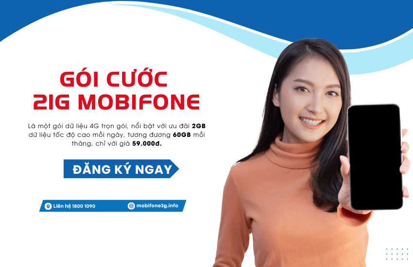 goi cuoc 21g cua mobifone