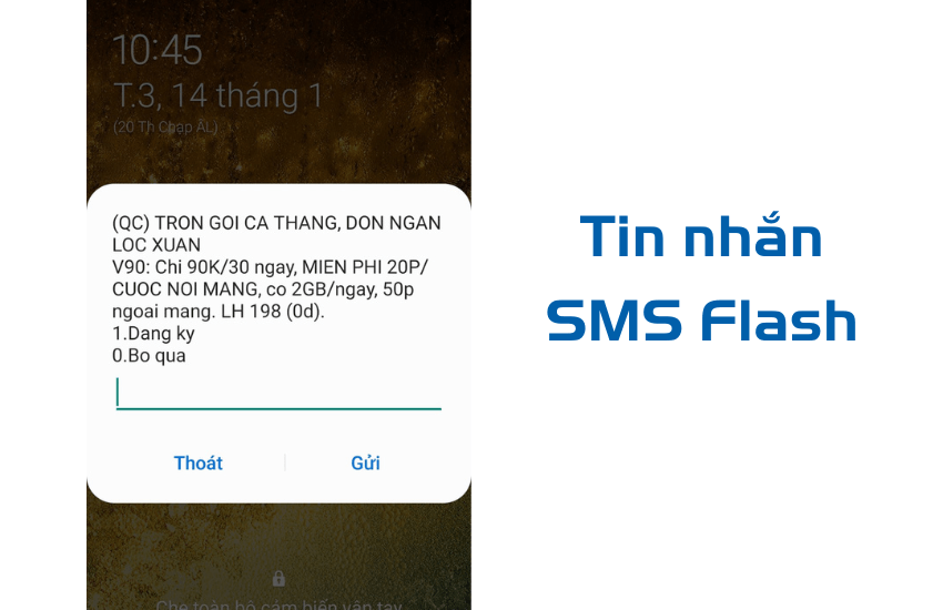 Tin nhắn SMS Flash