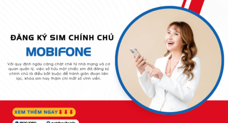2 Cách đăng ký sim chính chủ MobiFone Online, cửa hàng 2025