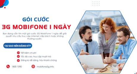 DK gói 3G ngày của MobiFone 1 ngày giá rẻ 10K 7K 5K 1K