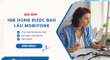 MobiFone giải đáp 1GB 1 ngày dùng được trong bao lâu?