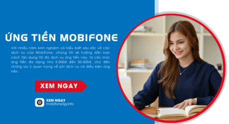 Cách ứng tiền MobiFone 20k 50k 100k 200k vào tài khoản chính
