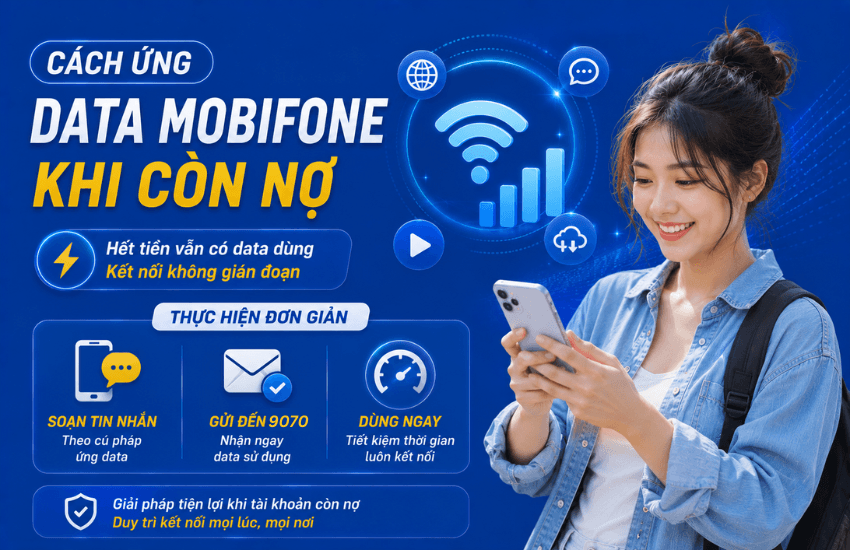 cach ung data mobifone khi con no