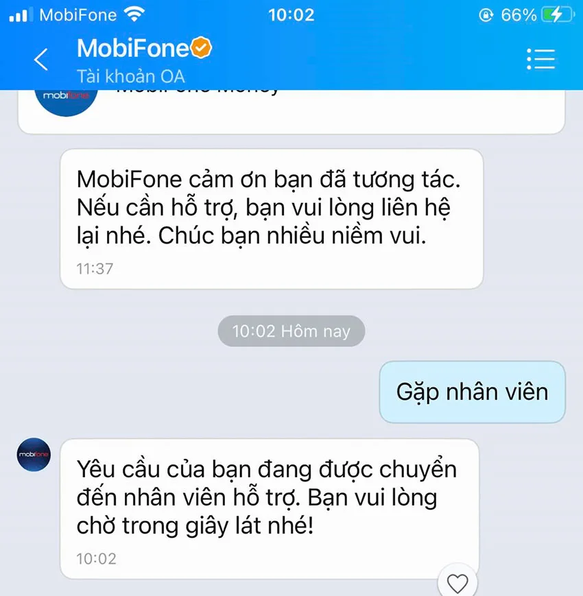 chat voi mobifone online