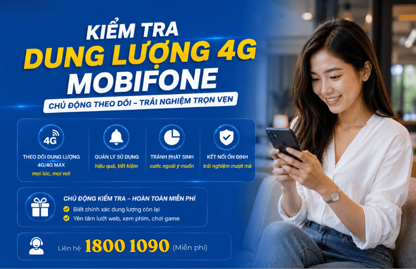 tra cuu dung luong 4g mobifone kiem tra dung luong 4g mobifone